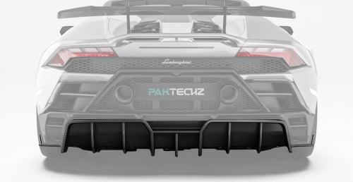 Paktechz Lamborghini Huracan EVO Carbon Fiber Body Kit - Rear Diffuser