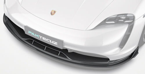 Paktechz Porsche Taycan (2019-2024) Carbon Fiber Body Kit - Front Lip