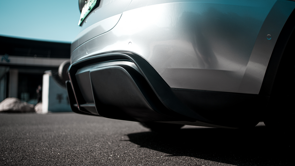 Robot "Crypton" Rear Diffuser For Tesla Model Y - Carbon Fiber or FRP