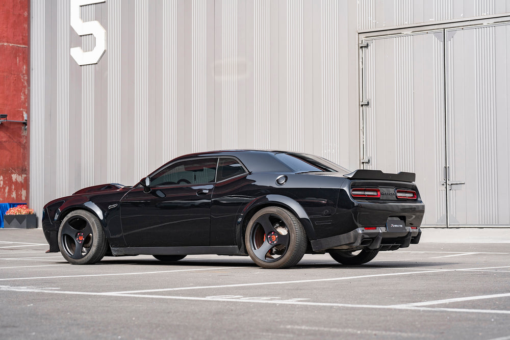 AchenCybe Dodge Challenger Rear Wide Body Round Evebrow& Front Wide Body Fender 2015-2023