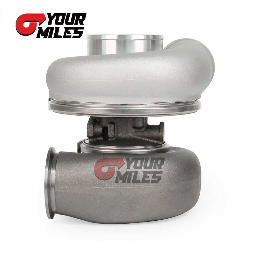 Yourmiles Reverse Rotation G42-1200 Compact TurboCharger Journal Bearing Billet Wheel 1.01/1.15/1.28 Dual V-band Housing