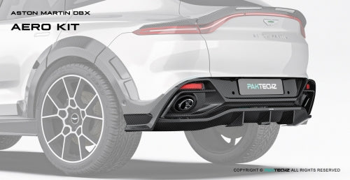 Paktechz Aston Martin DBX Carbon Fiber Body Kit - Rear Diffuser