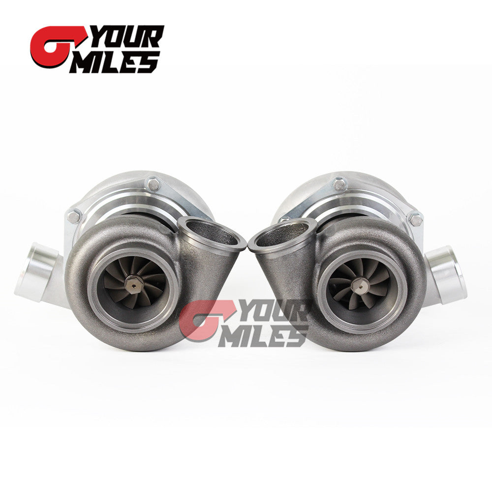 Yourmiles GEN II GTX3584RS Dual Ball Bearing Twin Turbocharger Up to 2000HP