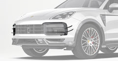 Paktechz Porsche Cayenne 9YA/9YB Carbon Fiber Body Kit - Front Canards