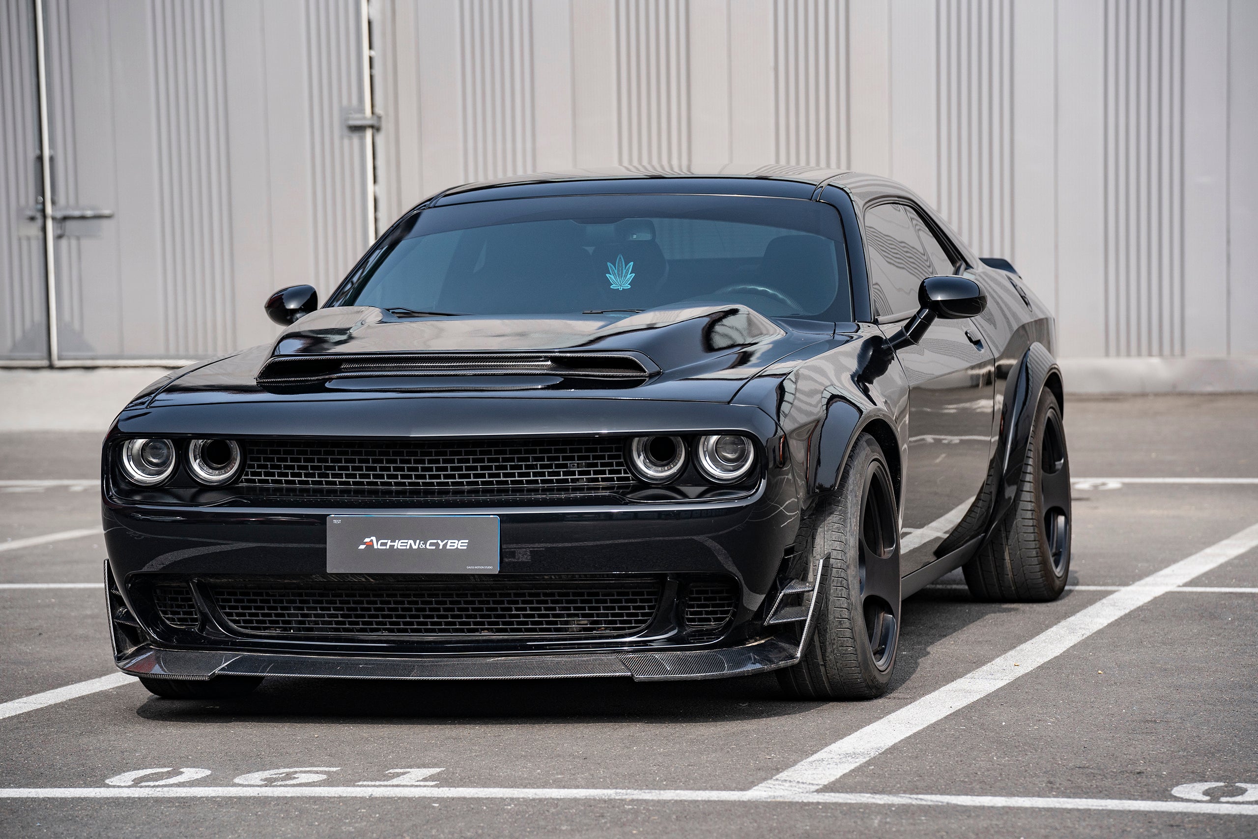 AchenCybe Dodge Challenger Front Lip SRT 2015-2023