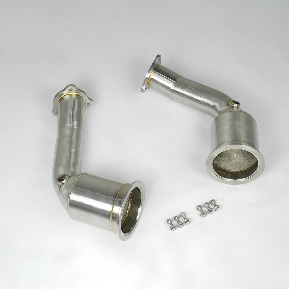 AME Downpipes for Audi 2018~2019 RS5 F5 RS4 8W B9 2.9T TFSI