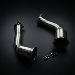Audi RS4 (B9) / RS5 (F5) 2018-2019 2.9T V6 TFSI Catless Downpipes | AME Motorsport