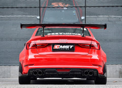 CMST Carbon Fiber Rear Diffuser for Audi A3 S3 2014 - 2016