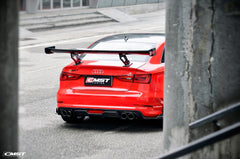 CMST Carbon Rear Spoiler GT Wing Ver.1 for Audi A3 S3 RS3 2014 - 2020