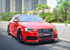 CMST Carbon Fiber Front Lip for Audi A3 S-Line S3 2014 - 2016