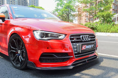 CMST Carbon Fiber Front Lip for Audi A3 S-Line S3 2014 - 2016