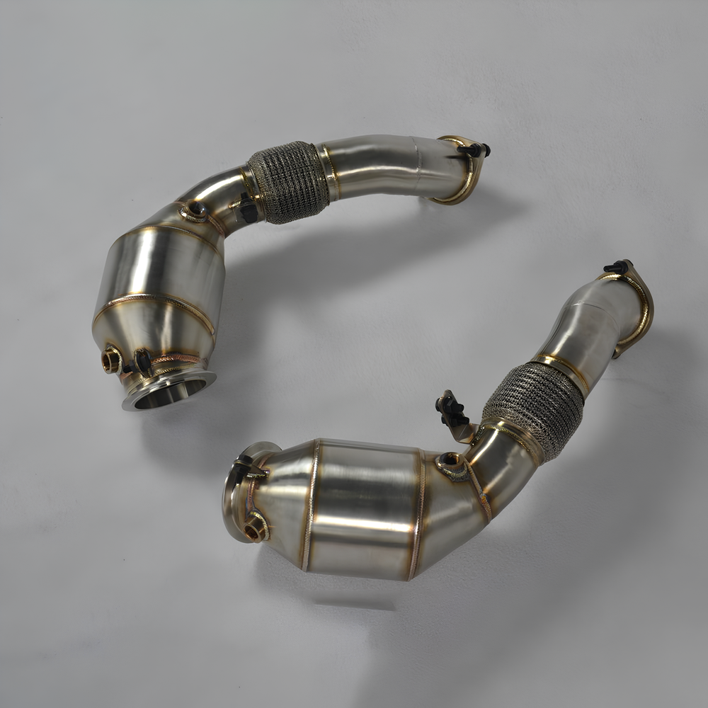 AME Downpipe for BMW E70 X5M E71 X6M S63 4.0T 2008-2017 downpipe