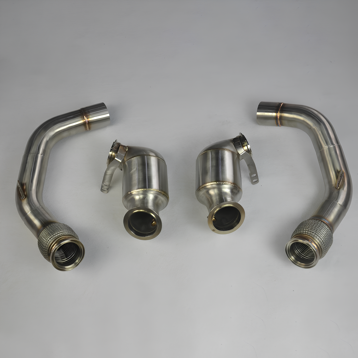 AME catless Downpipe For BMW S63 4.4T 2020-UP F95/F96 X5M/X6M