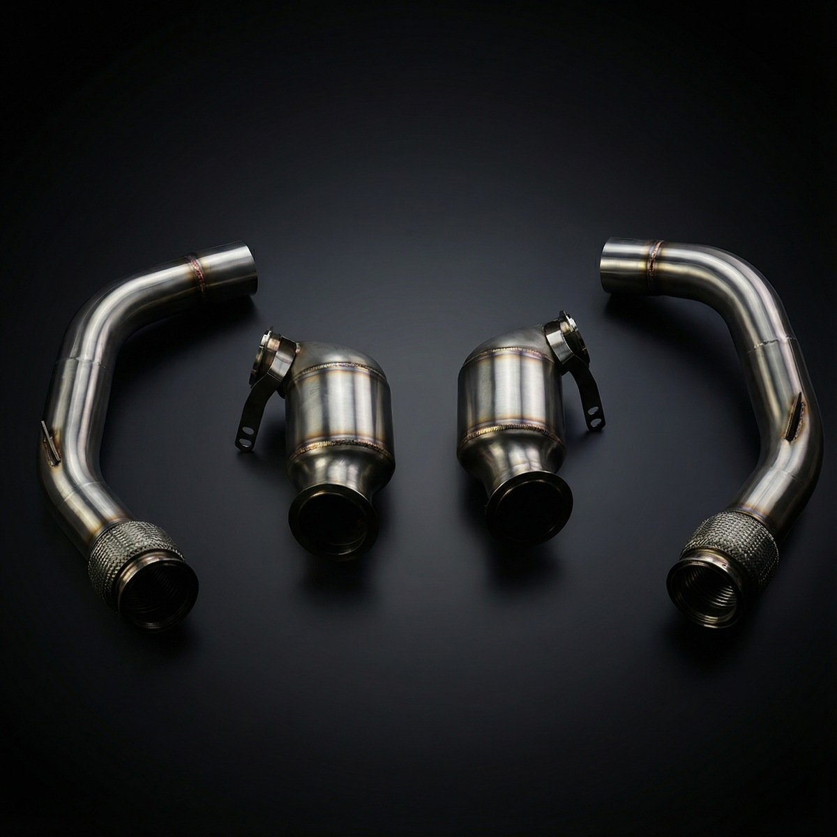 BMW X5M (F95) / X6M (F96) 2020+ S63 4.4T Catless Downpipes | AME Motorsport