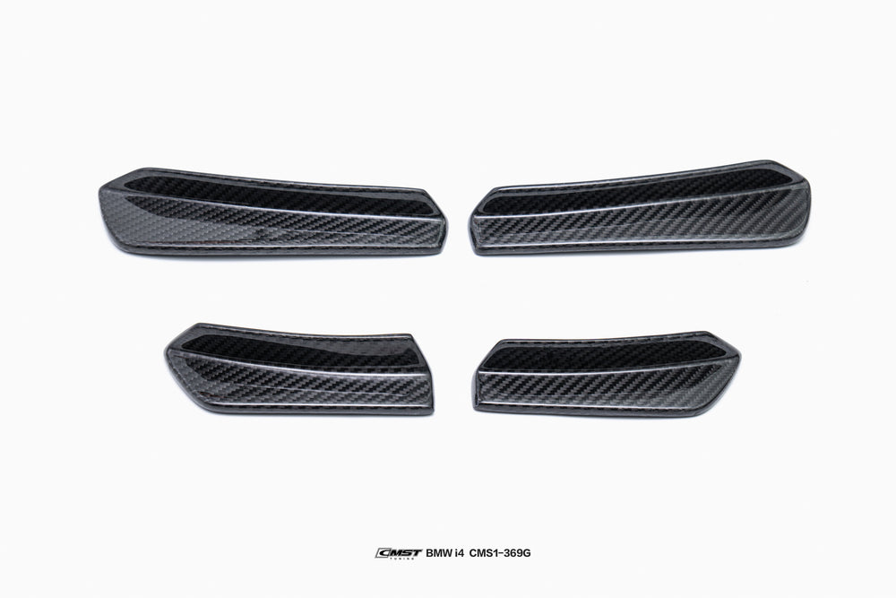 CMST Carbon Fiber Front Canards for BMW I4 M50 / e Drive 40 & M440i 430i