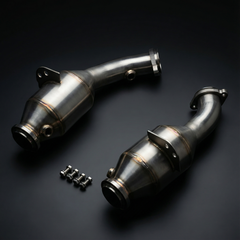 Mercedes-Benz C43 AMG (W205/S205/C205/A205) 2016+ M276 3.0T V6 Catless Downpipes | AME Motorsport