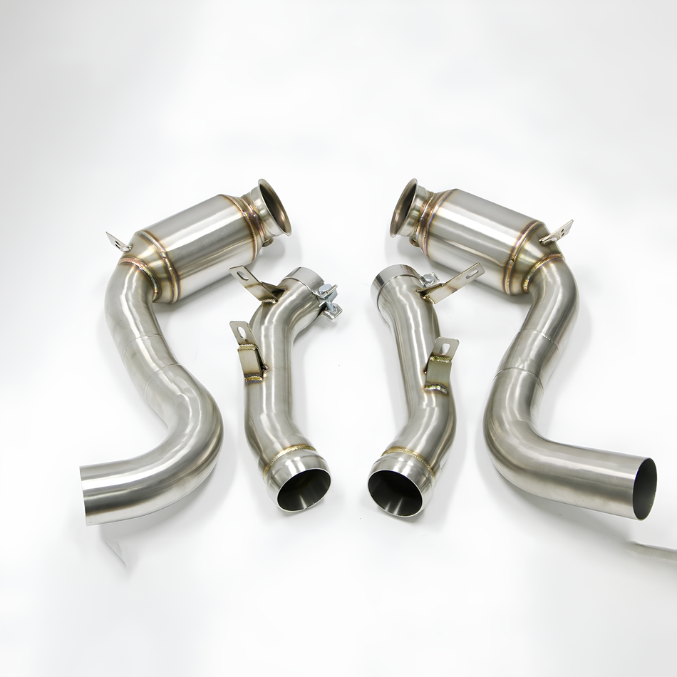 Rstype Downpipe Mercedes Benz C63 C63s AMG W205 M177 Downpipe kit 2015 - 2020