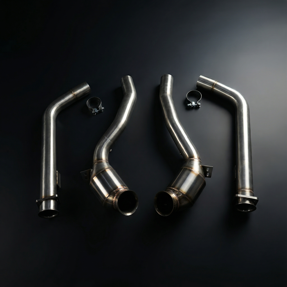 Mercedes-Benz G500 / G550 (W463) 2016-2018 M176 4.0T V8 Catless Downpipes | AME Motorsport