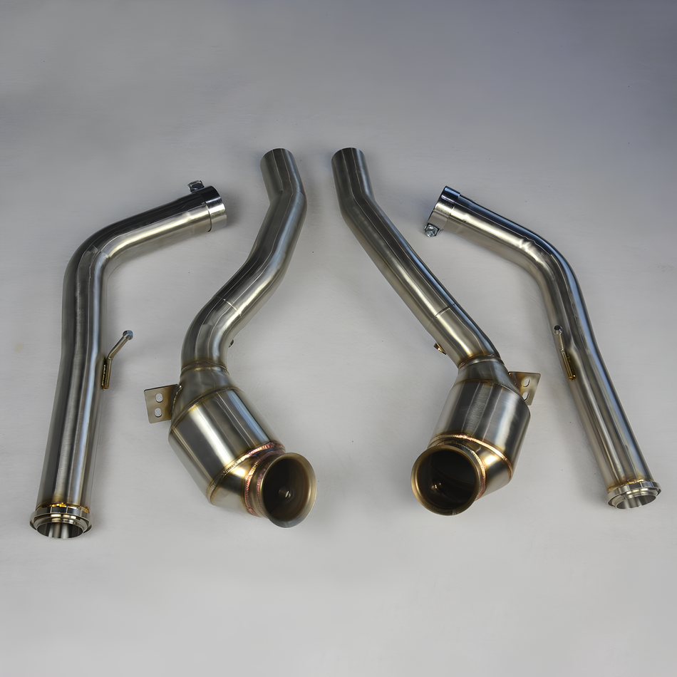 Rstype catless Downpipe Mercedes Benz G500/G550/G63 W464 V8 4.0T Downpipe kit 2019-UP