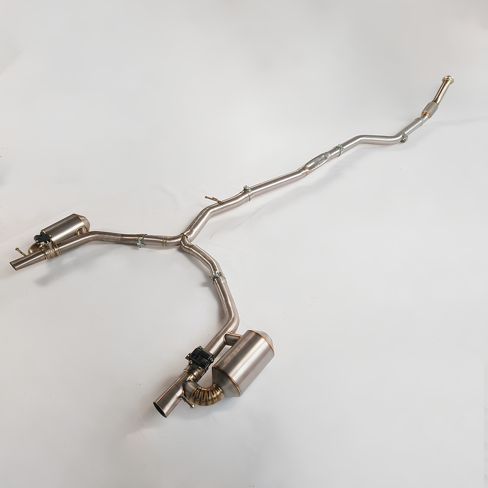 AME Valvetronic Titanium EXHAUST CATBACK For For Benz GT50/GT53 AMG 3.0T 2016-2022 Titanium muffler exhaust pipes