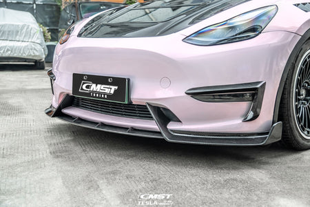 CMST Carbon Fiber Front Lip Ver.4 for Tesla Model Y