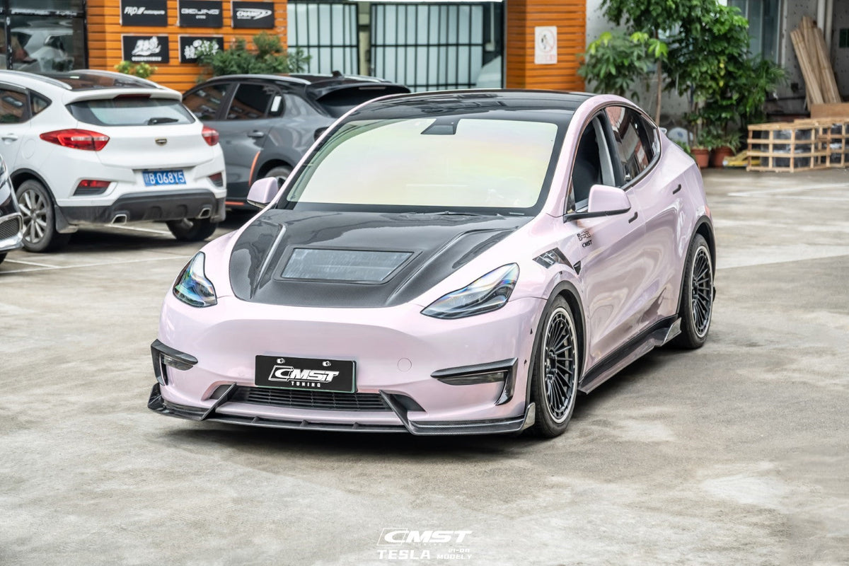 CMST Carbon Fiber Side Skirts Ver.3 for Tesla Model Y