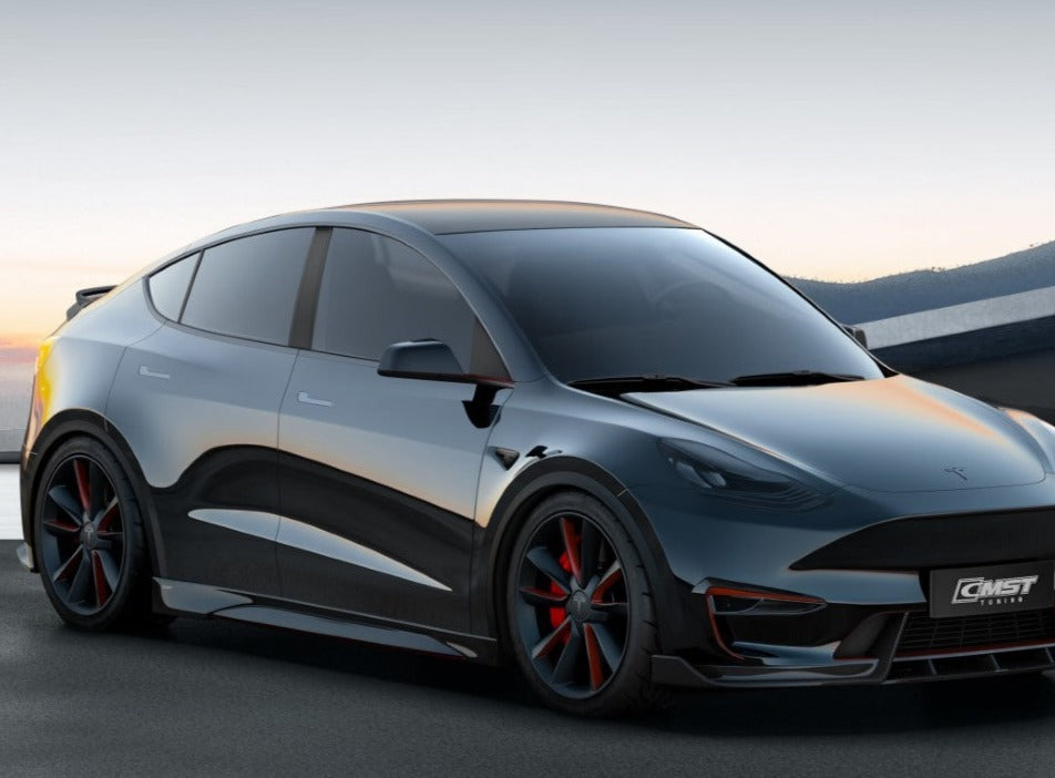 CMST Carbon Fiber Side Skirts Ver.4 for Tesla Model Y