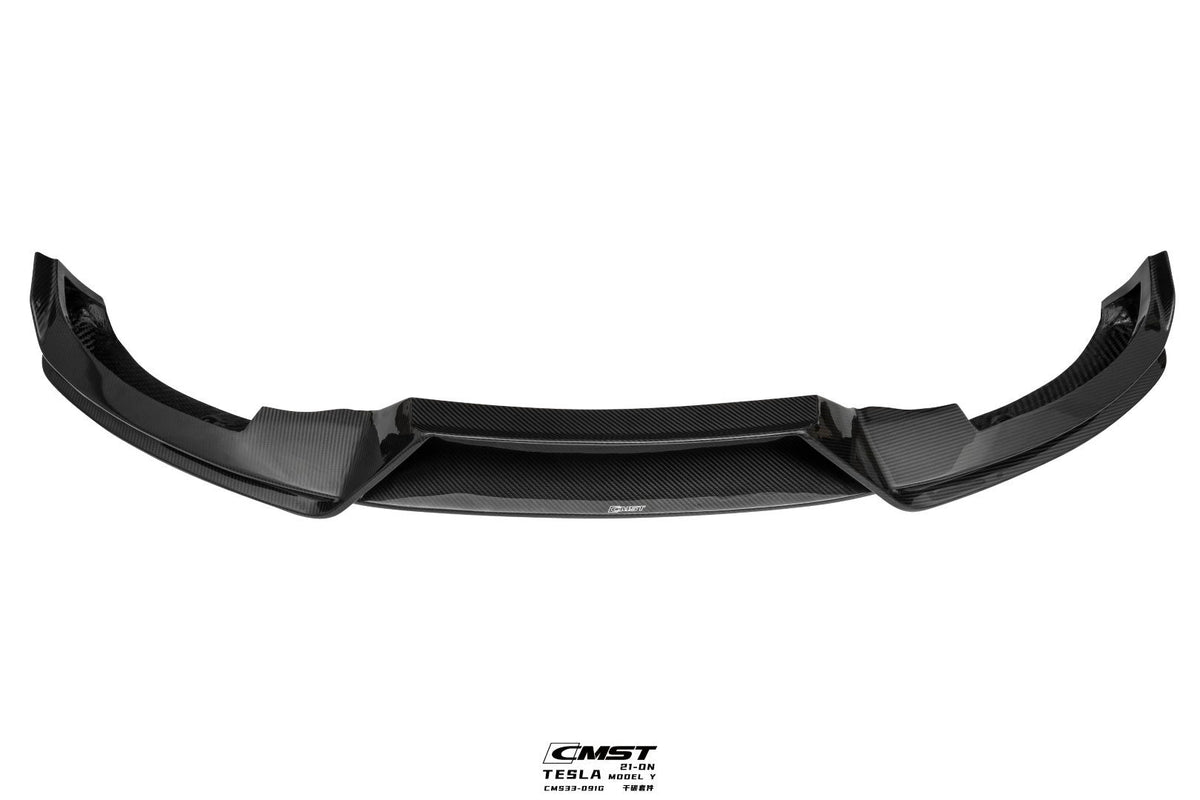 CMST Carbon Fiber Front Lip Ver.5 for Tesla Model Y
