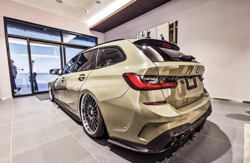 CMST Carbon Fiber Rear Diffuser for BMW 3 Series G20 G21 M340i 330i 2019-2022