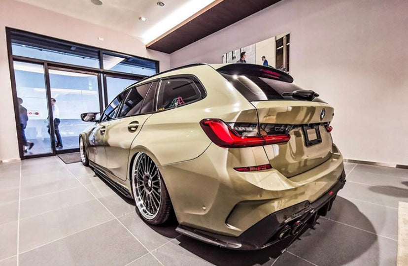 CMST Carbon Fiber Rear Diffuser for BMW 3 Series G20 G21 M340i 330i 2019-2022