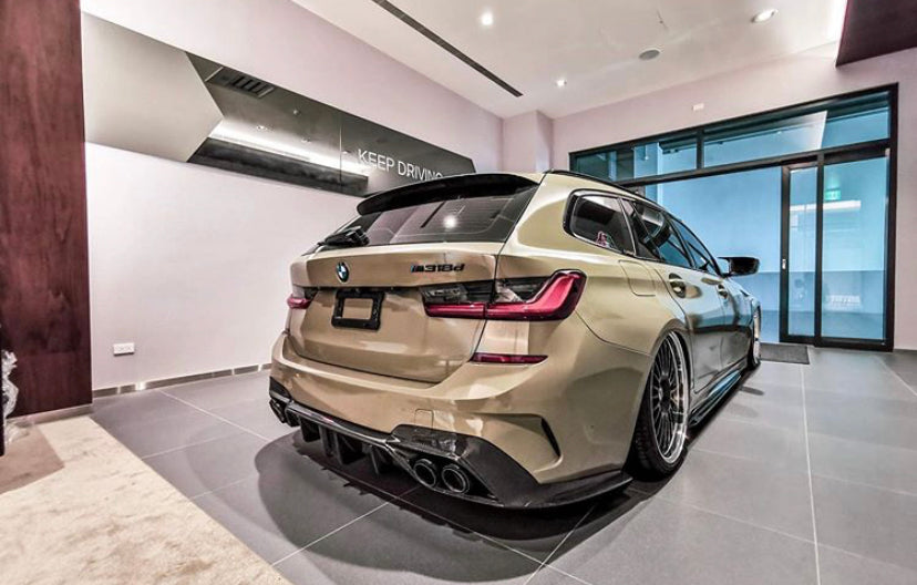 CMST Carbon Fiber Rear Diffuser for BMW 3 Series G20 G21 M340i 330i 2019-2022