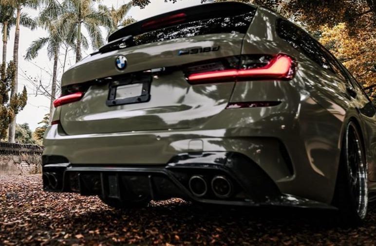 CMST Carbon Fiber Rear Diffuser for BMW 3 Series G20 G21 M340i 330i 2019-2022