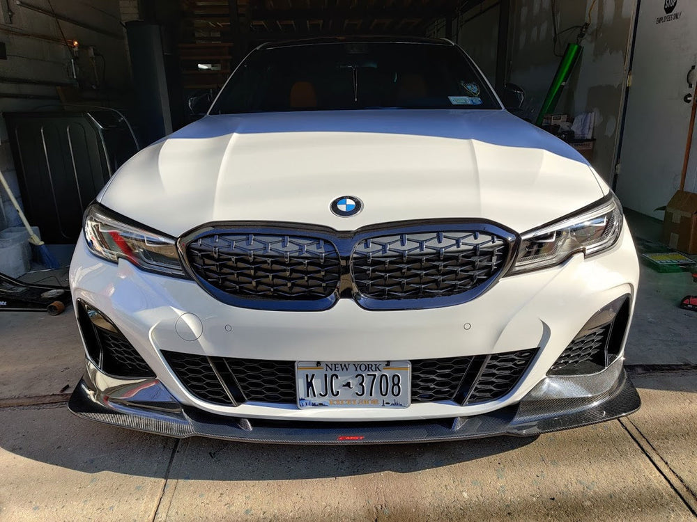 CMST Carbon Fiber Front Lip Splitter for BMW 3 Series G20 M340i 330i 2019-2022