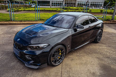 CMST Carbon Fiber Tempered Glass Transparent Hood For BMW M2 / M2C F87 2 Series F22 2014-ON
