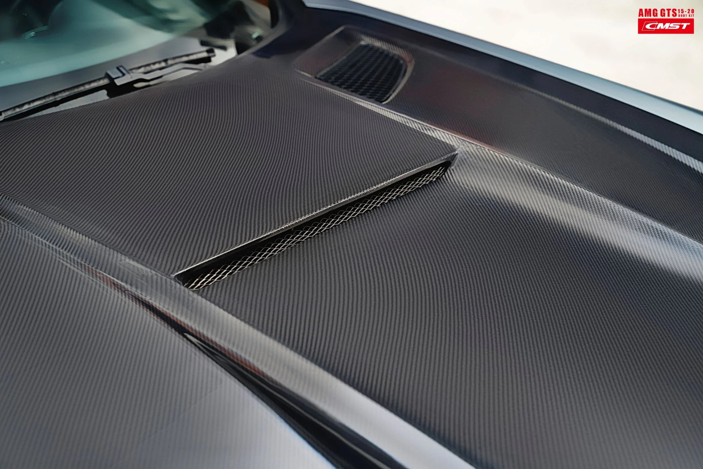 CMST Carbon Fiber Hood  Black Series Style for Mercedes Benz C190 AMG GT GTS GTC GTR