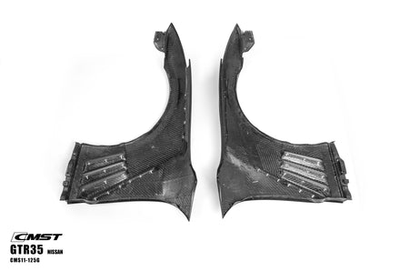 CMST Pre-preg Carbon Fiber Front Fenders for Nissan GTR GT-R R35 2008-2022 (Pair)