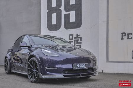 CMST Carbon Fiber Front Lip Ver.1 for Tesla Model Y