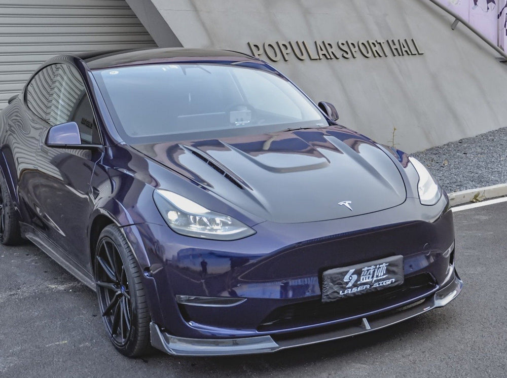 CMST Carbon Fiber Front Lip Ver.1 for Tesla Model Y