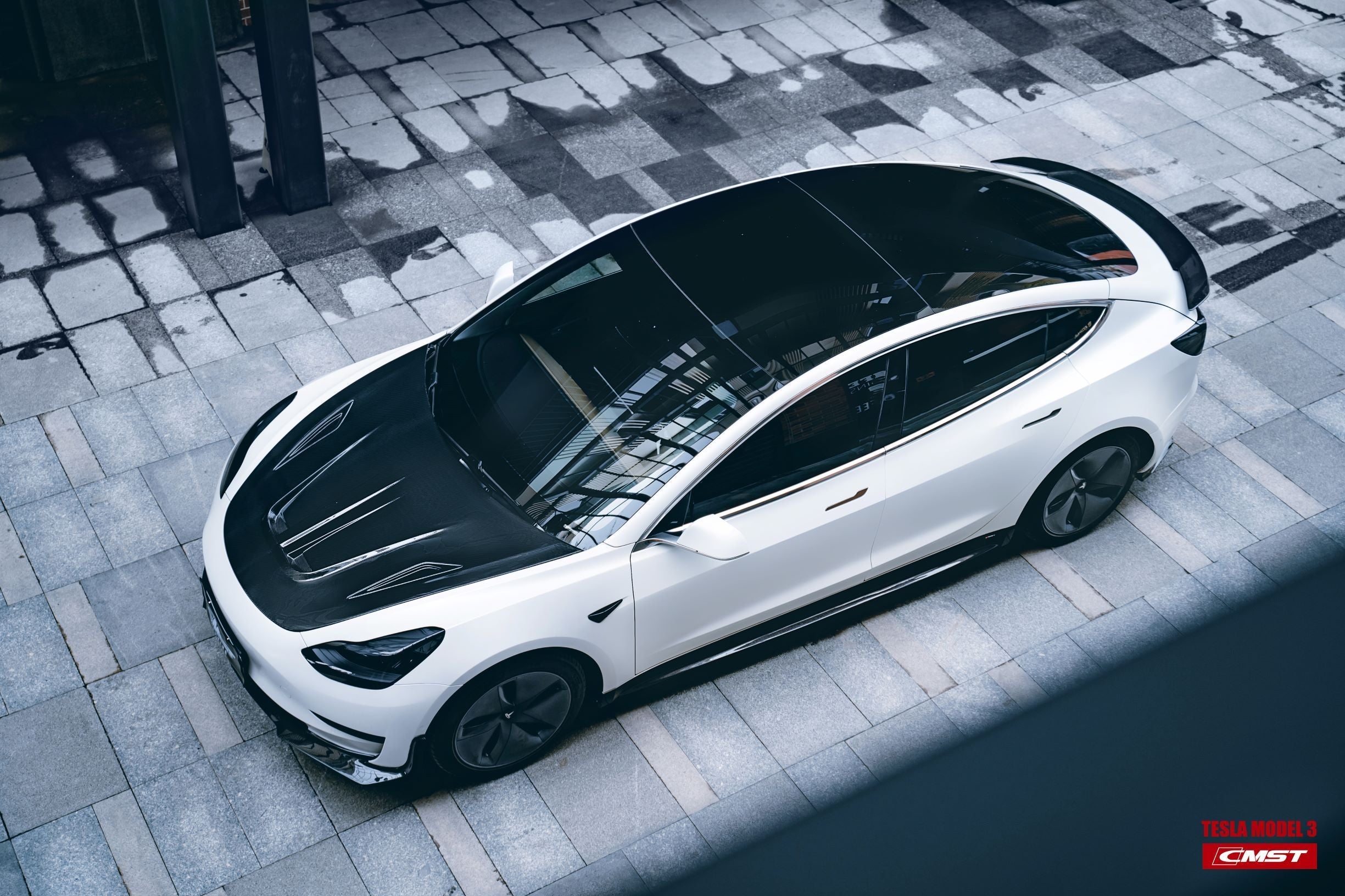CMST Carbon Fiber Hood Ver.1 for Tesla Model 3