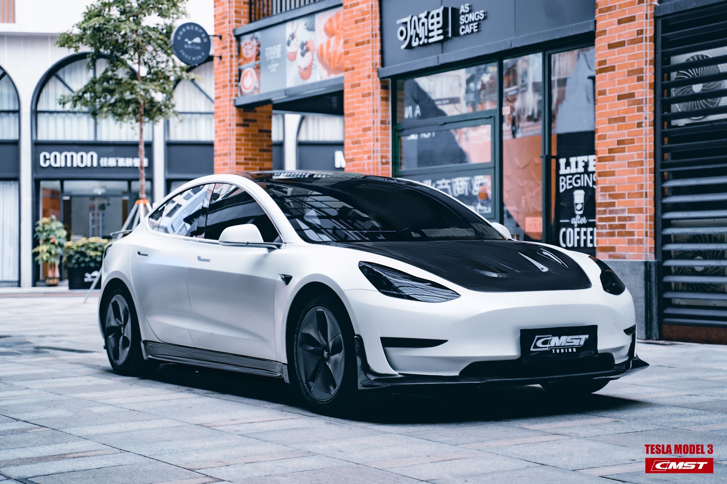 CMST Carbon Fiber Hood Ver.1 for Tesla Model 3