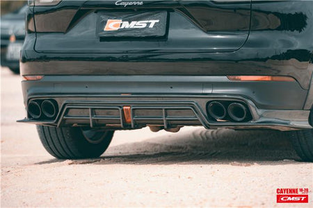 CMST Carbon Fiber Rear Diffuser for Porsche Cayenne 9Y0 2018-23