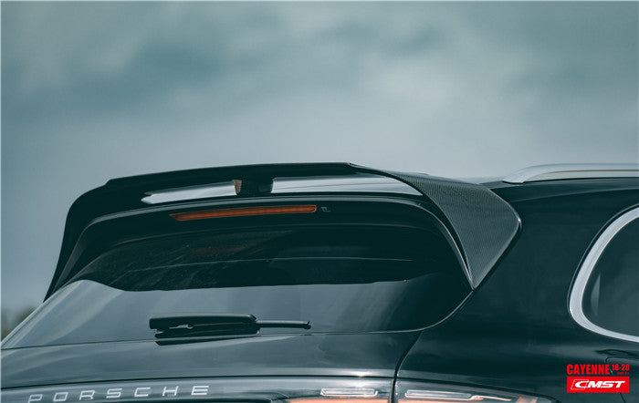 CMST Carbon Fiber Rear Roof Spoiler for Porsche Cayenne 9Y0 2018-23