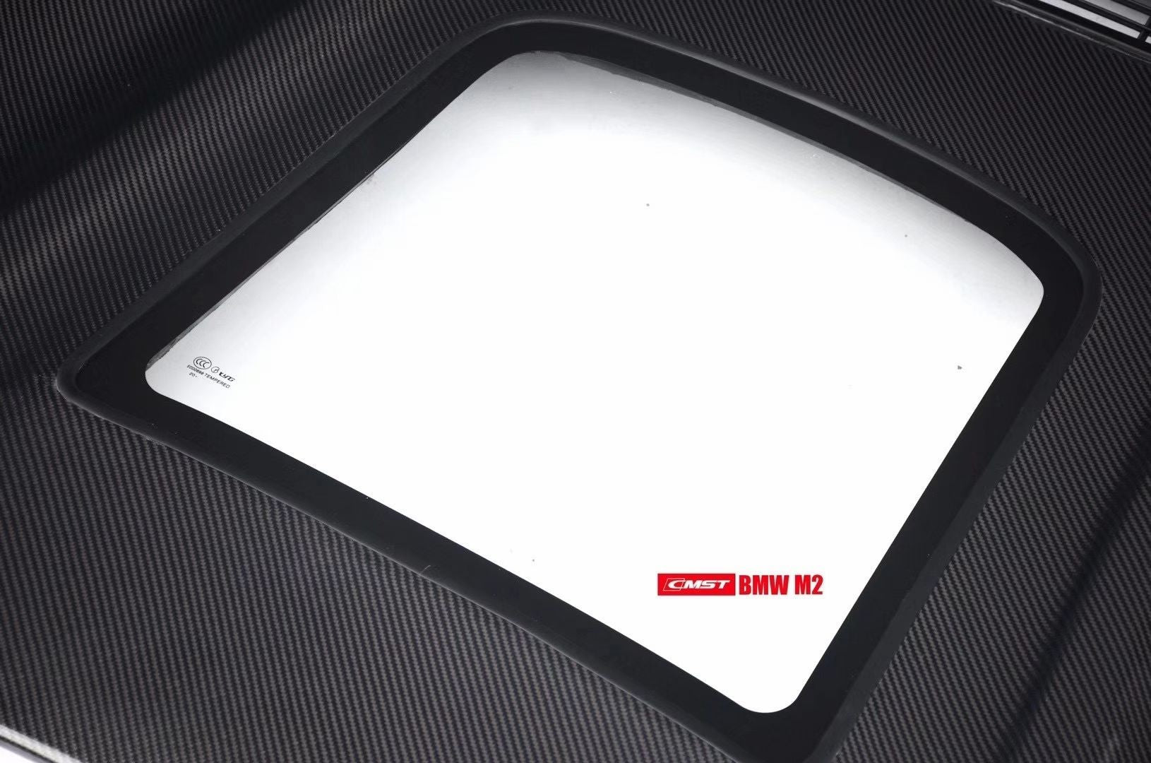 CMST Carbon Fiber Tempered Glass Transparent Hood For BMW M2 / M2C F87 2 Series F22 2014-ON