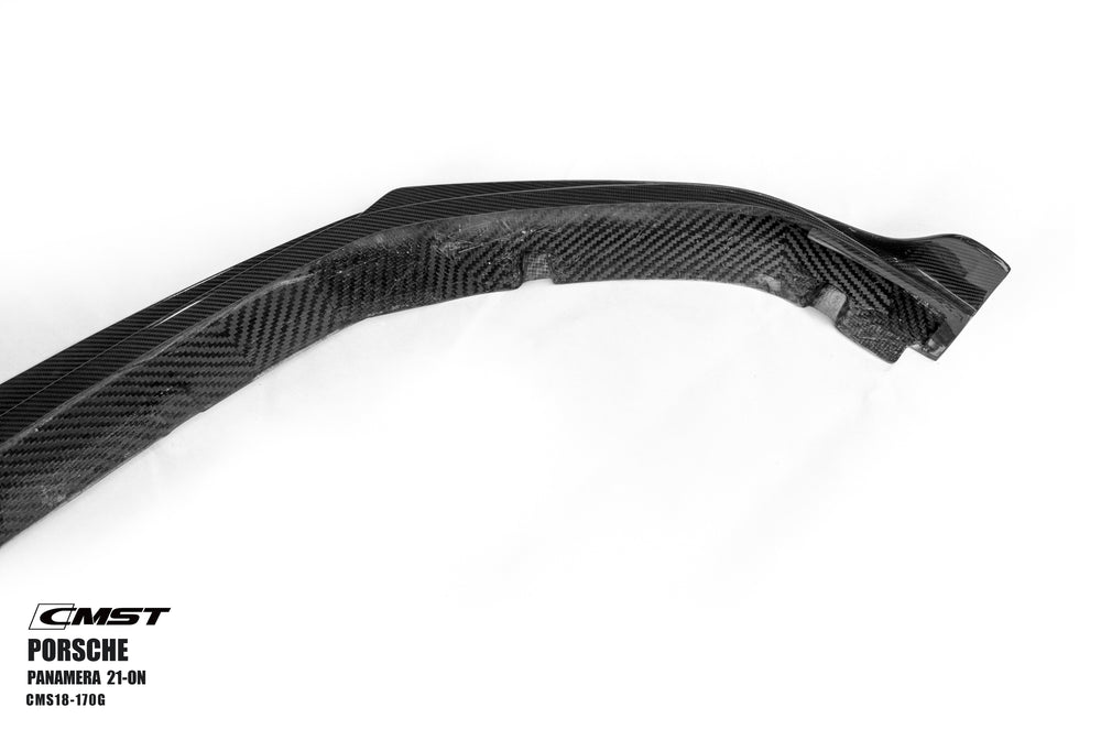 CMST Pre- preg Carbon Fiber Front Lip for Porsche Panamera 971 / Turbo / GTS 2021-2022