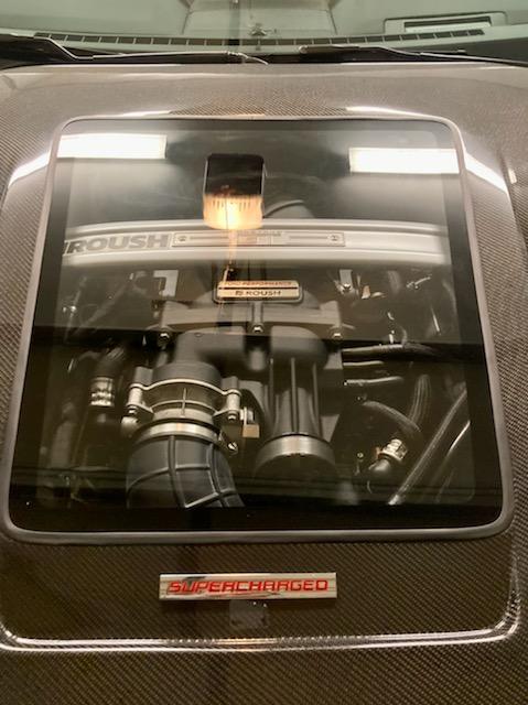 CMST Glass Transparent Hood for Ford Mustang S550.2 2018-2022