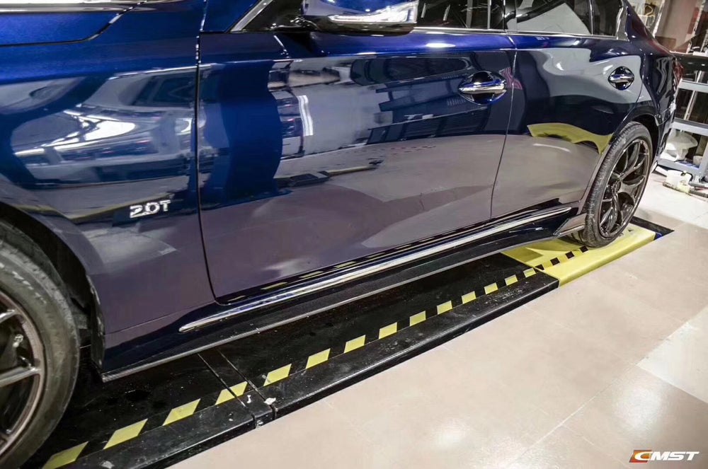 CMST Carbon Fiber Side Skirts for Infiniti Q50 2014-2022