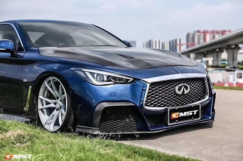 CMST Carbon Fiber Full Body Kit for Infiniti Q60 to Project Black S concept 2017-2022