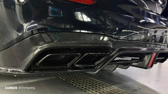 CMST Carbon Fiber Rear Diffuser for Mercedes Benz E-Class 4 Door W213 2017-2020