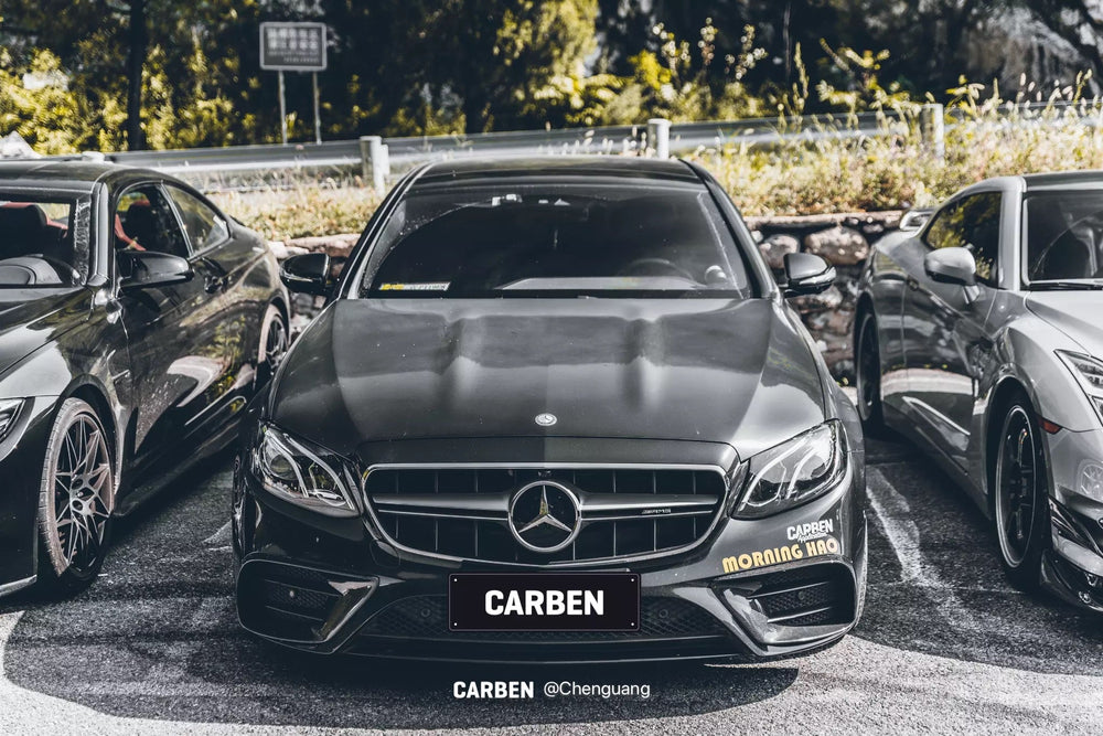 CMST Carbon Fiber Upper Valences for Mercedes Benz E-Class 4 Door W213 2017-ON