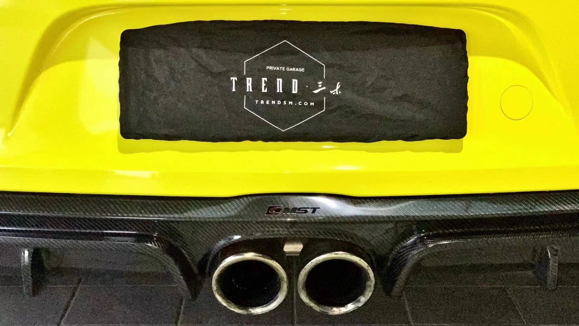 CMST Carbon Fiber Rear Diffuser for Porsche Cayman/Boxster 981 2012-2015
